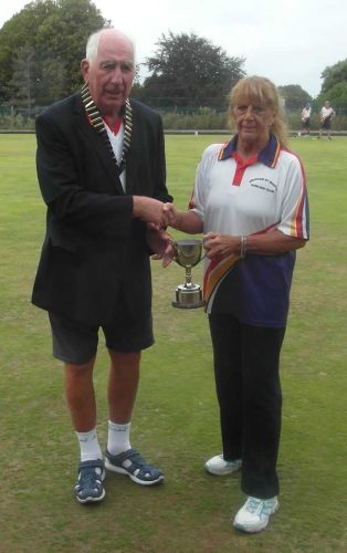 Ladies Championship Winner - Anne Baker