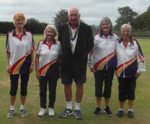 Ladies Pairs -Winners and Runners Up
