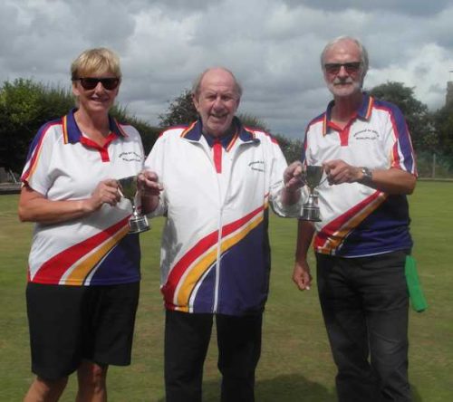 Marshall Cup Winners - Karen Wykes and Ivan Lawrence