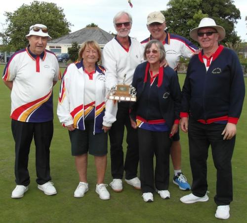 Barbara Nicholls, Steve Ditchburn, Ivan Lawrence WINNERS, TERRY HAYES MIXED TRIPLES