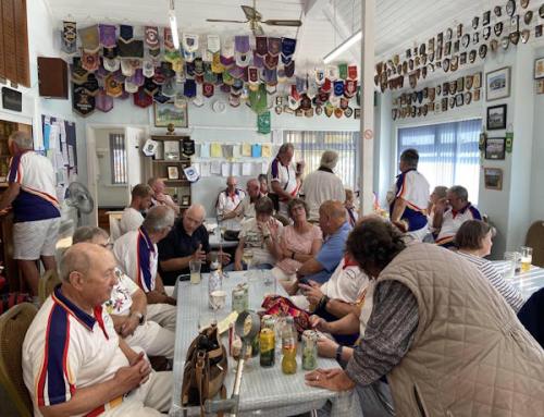 Our members enjoying the superb buffet