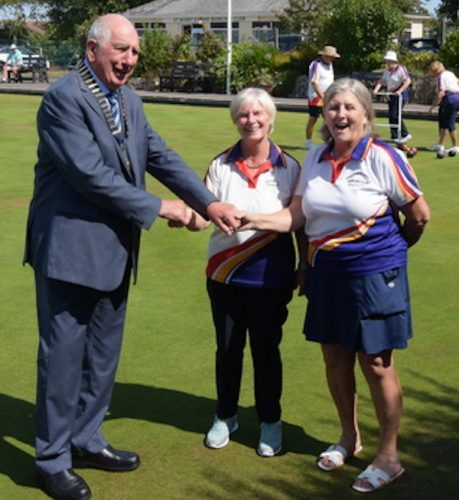 Runners Up -Pairs:Betty Gilbert & Eileen Osborne